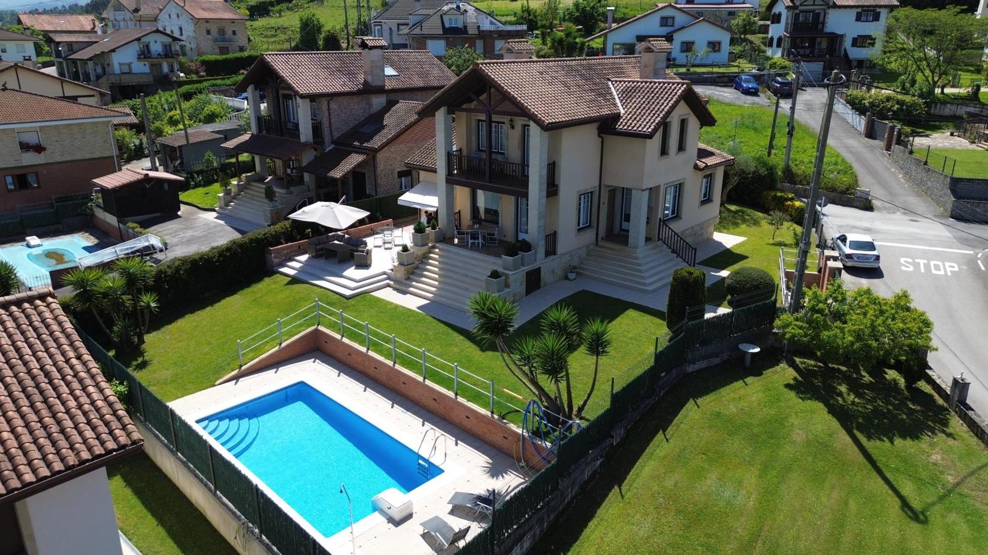 Villa Los Olivos Bárcena de Cicero Exterior foto